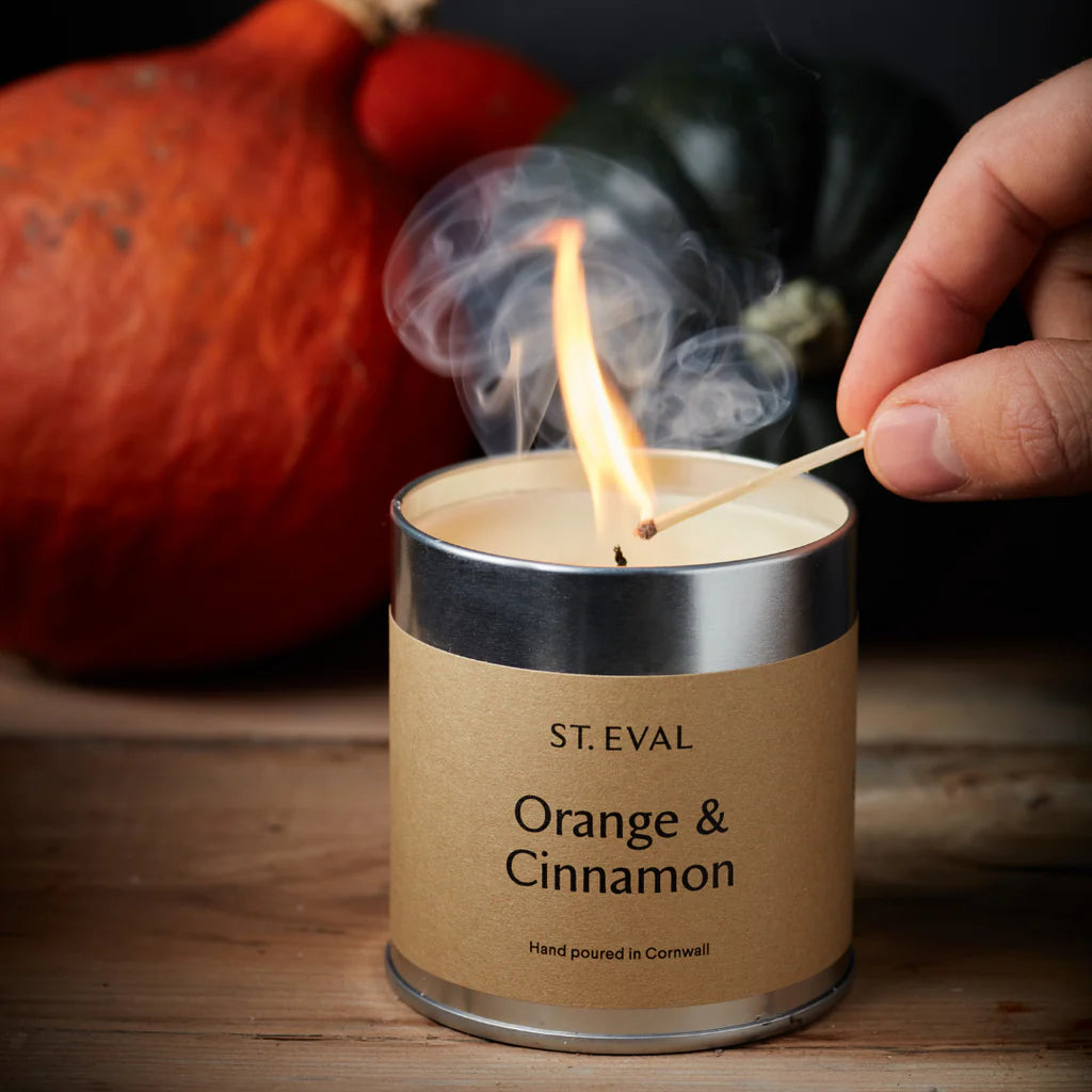 Orange & Cinnamon Candle