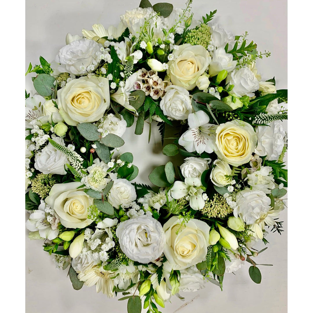 Open Loose Funeral Wreath