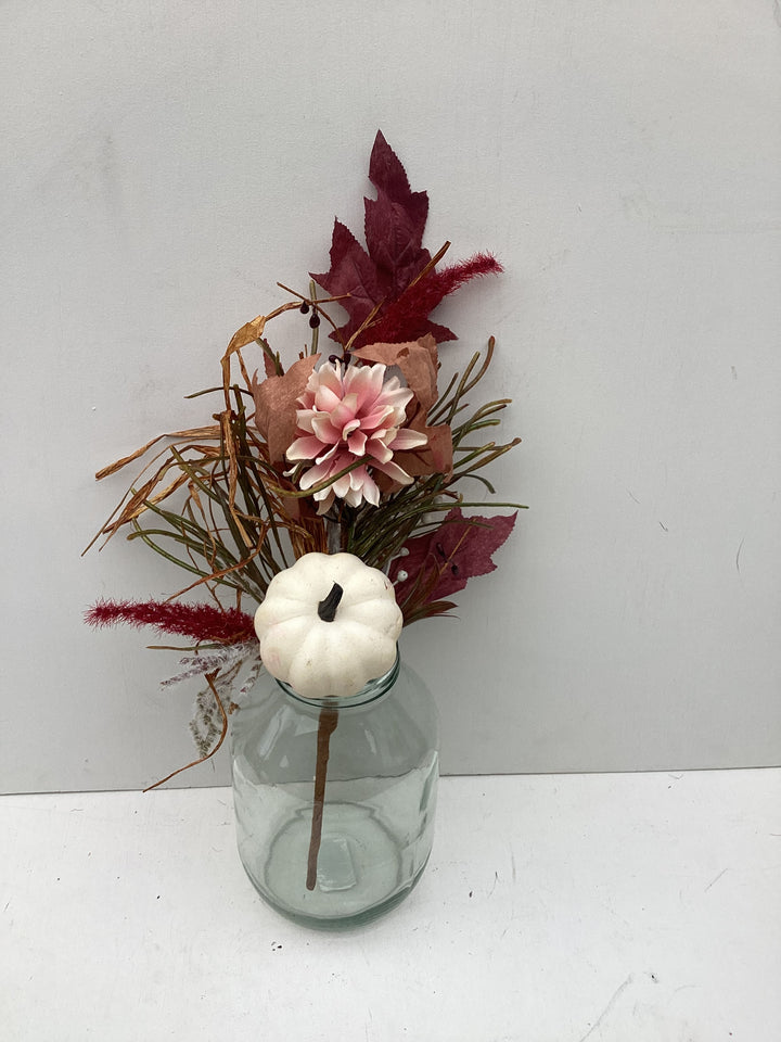 Pumpkin Autumn Spray