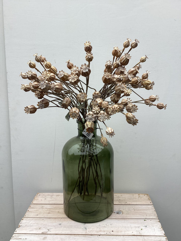 Poppy Head Spray