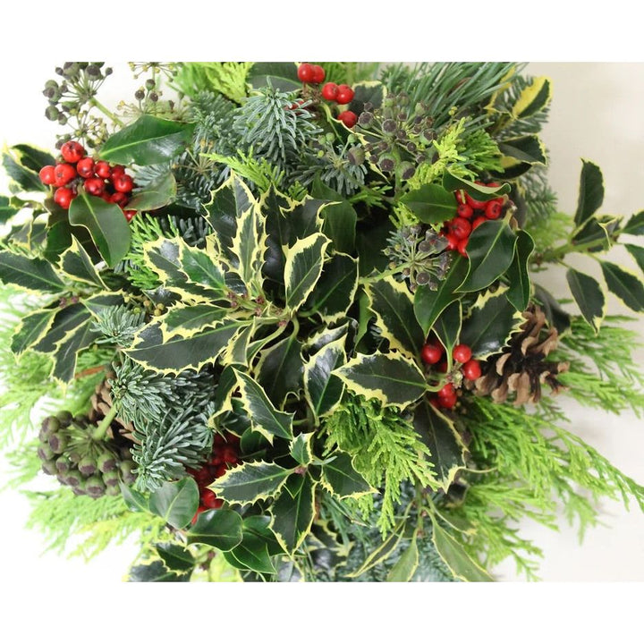 Christmas Grave Posy