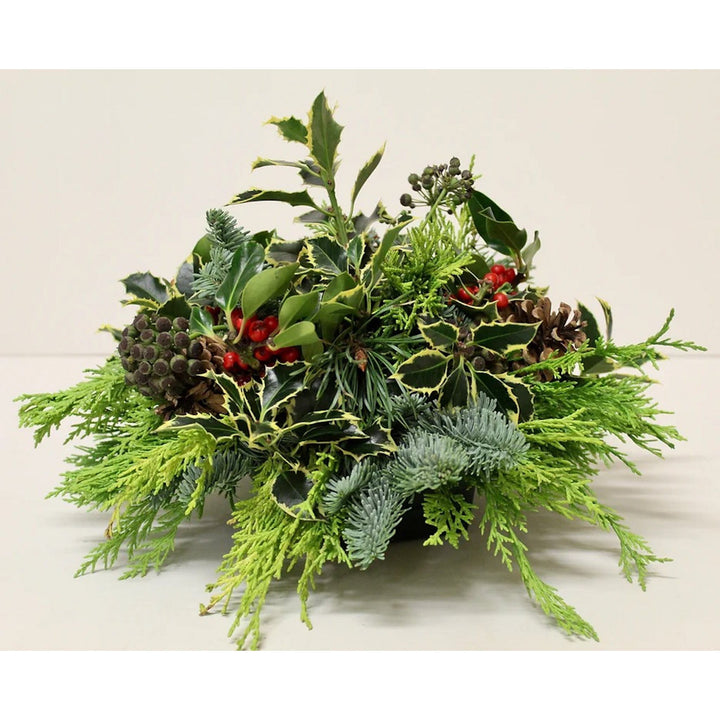 Christmas Grave Posy